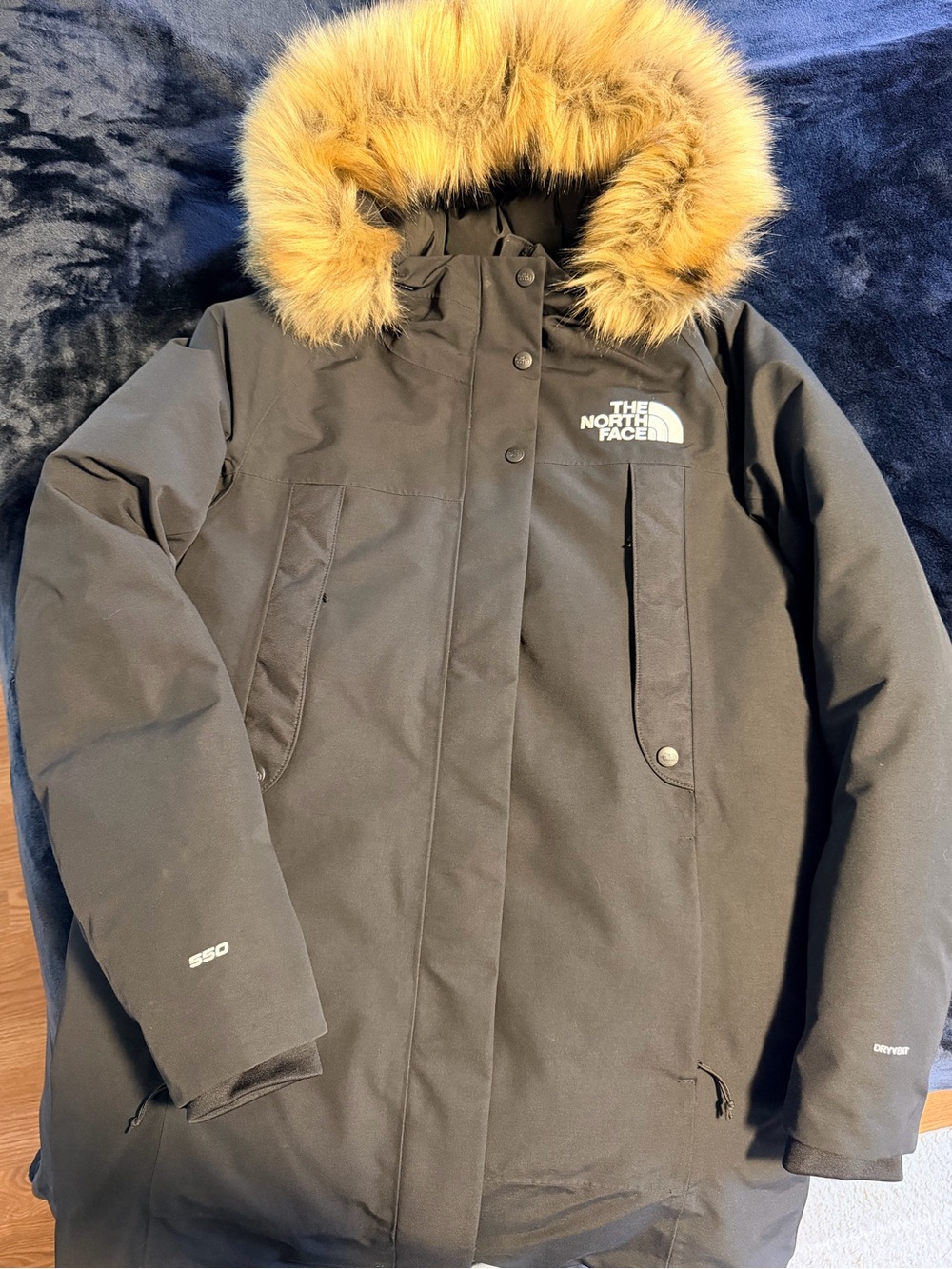 The North Face women’s Black Parka size medium